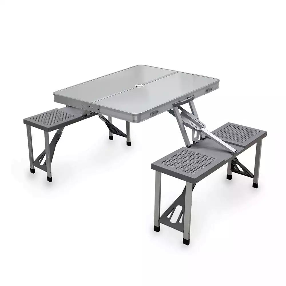 ONIVA by Picnic Time Aluminum Portable Picnic Table with Seats