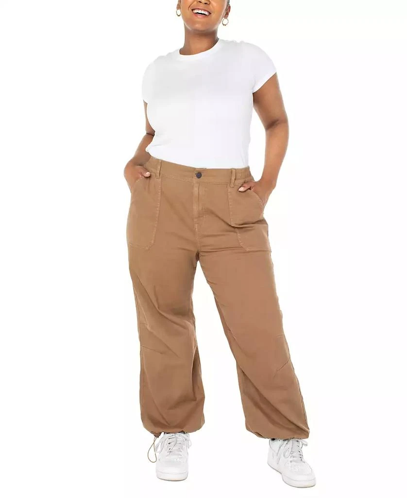 Celebrity Pink Juniors' Parachute High-Rise Pants 3