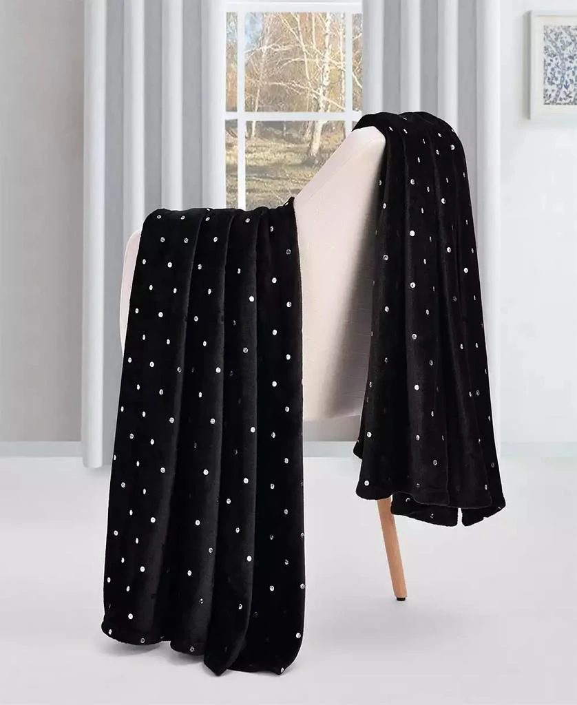 Superior Ultra -Plush Polka Dot Fleece Blanket 3