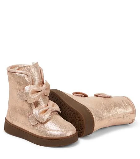 Donsje Isa Exclusive Lining metallic leather boots 6