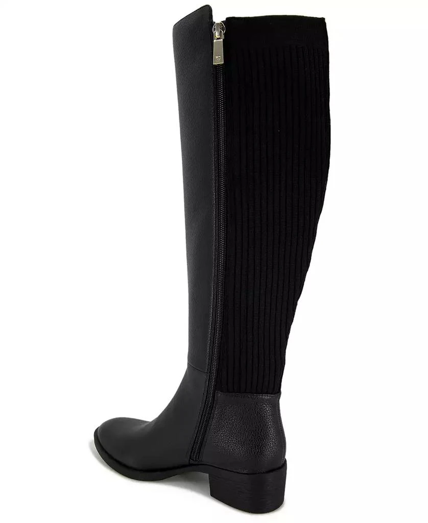 Kenneth Cole Women's Levon Wide Shaft Tall Knee High Boots - Extended Widths 6