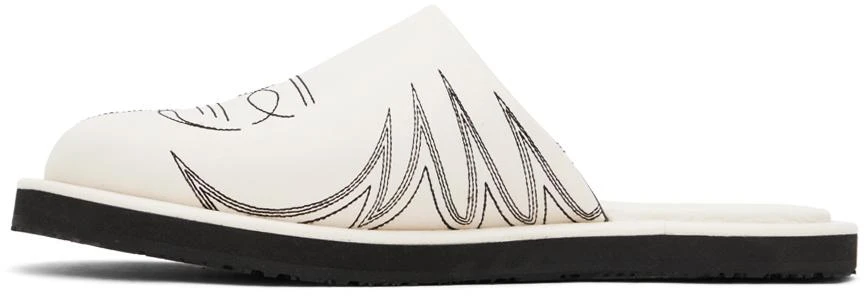 ANDERSSON BELL Off-White Western Mules 3
