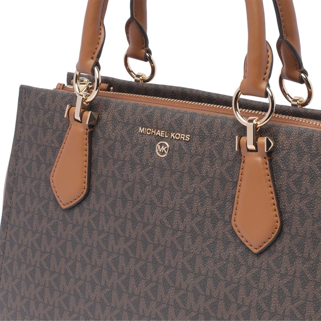 Michael Kors Michael Michael Kors Marilyn Medium Logo Satchel Bag 4