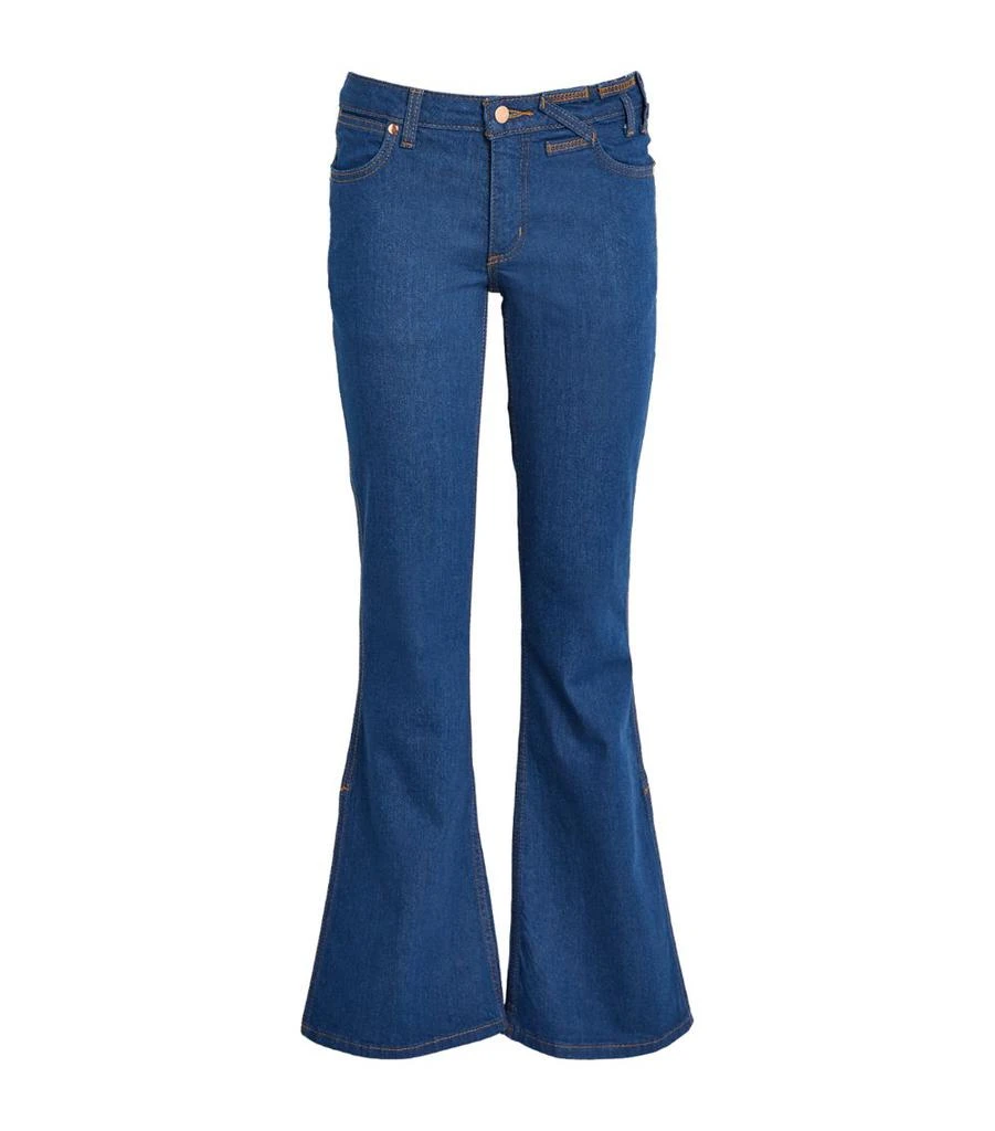 Staud x Wrangler Denim The Bikini Jeans 1