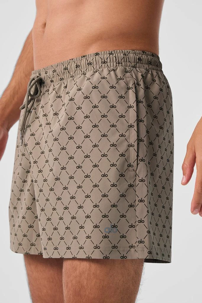 Alo 7" Diamond Circuit Short - Gravel/Espresso 2