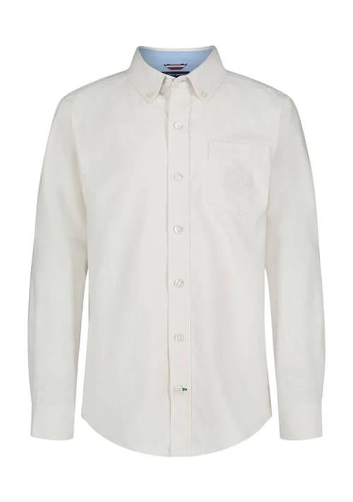 Tommy Hilfiger Hilfiger Boys 8 20 Solid Oxford Shirt 1