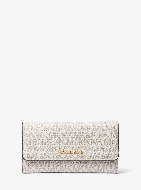 Michael Kors Jet Set Large Logo Trifold Wallet