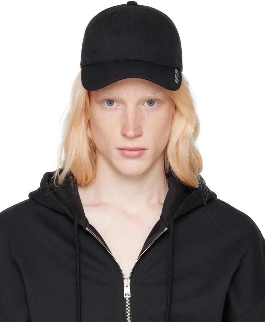 Mugler Black Workwear Cap