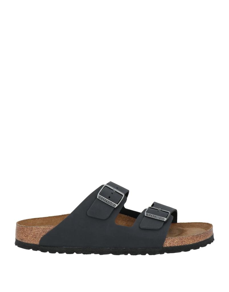 サンダル Birkenstock Shinjuku Black Leather And Textile Slipper Birkenstock Shinjuku Black Leather And Textile Slipper | Balardi