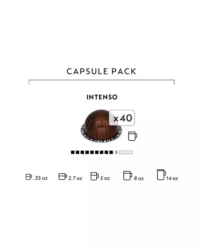 Nespresso VertuoLine Intenso, 40 Capsules 5