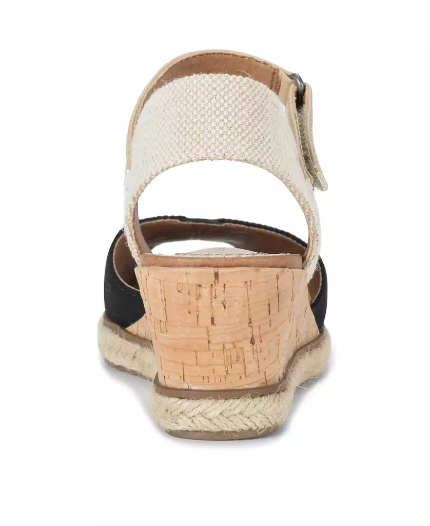 Baretraps Women's Odetta Peep Toe Espadrille Wedge Sandals 3