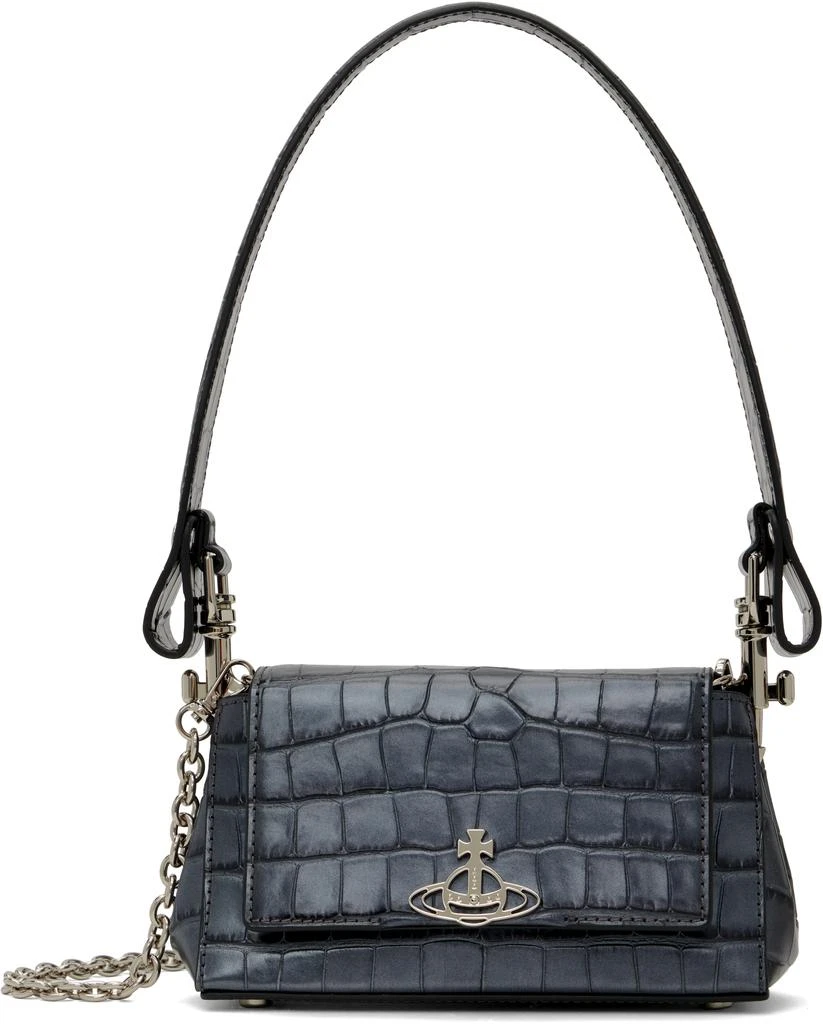 Vivienne Westwood Gunmetal Hazel Small Bag 1
