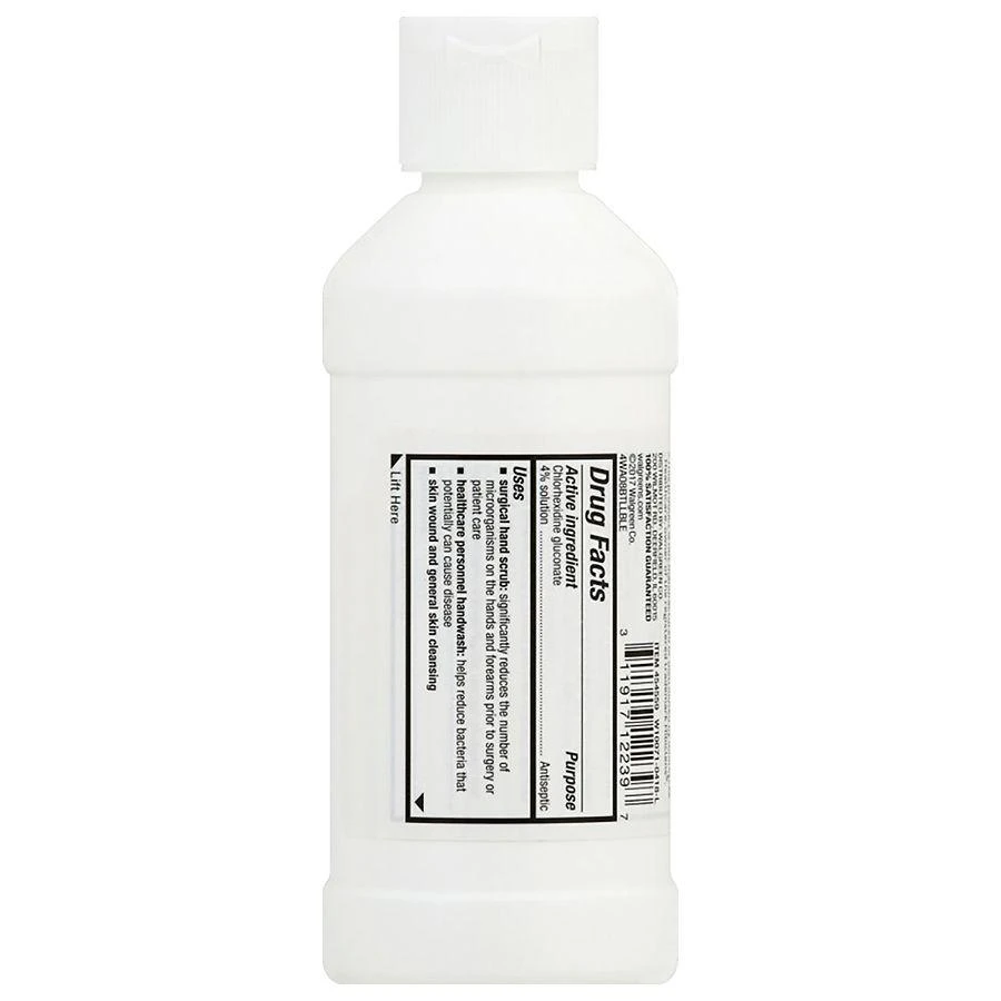 Walgreens Dye-Free Antiseptic Skin Cleanser 2