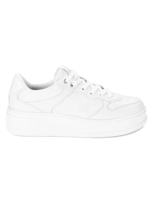 GUESS Embossed Logo Platform Sneakers 1