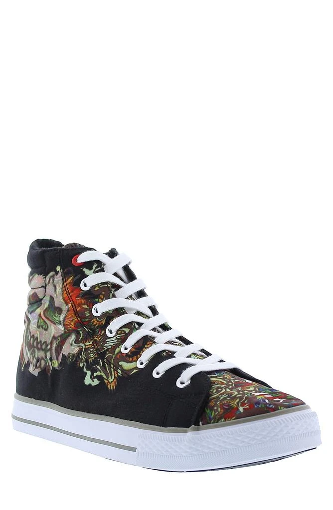 Ed Hardy Still Life Hi Top Sneaker 1