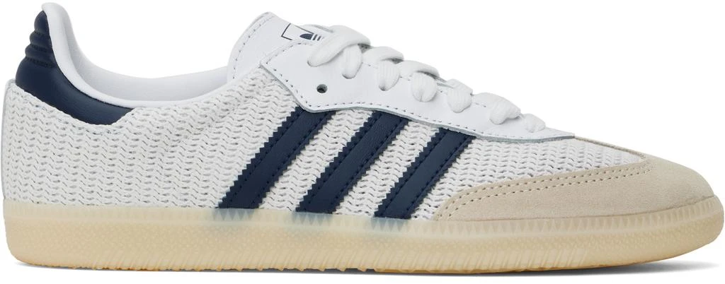 Adidas White Samba OG Sneakers 1
