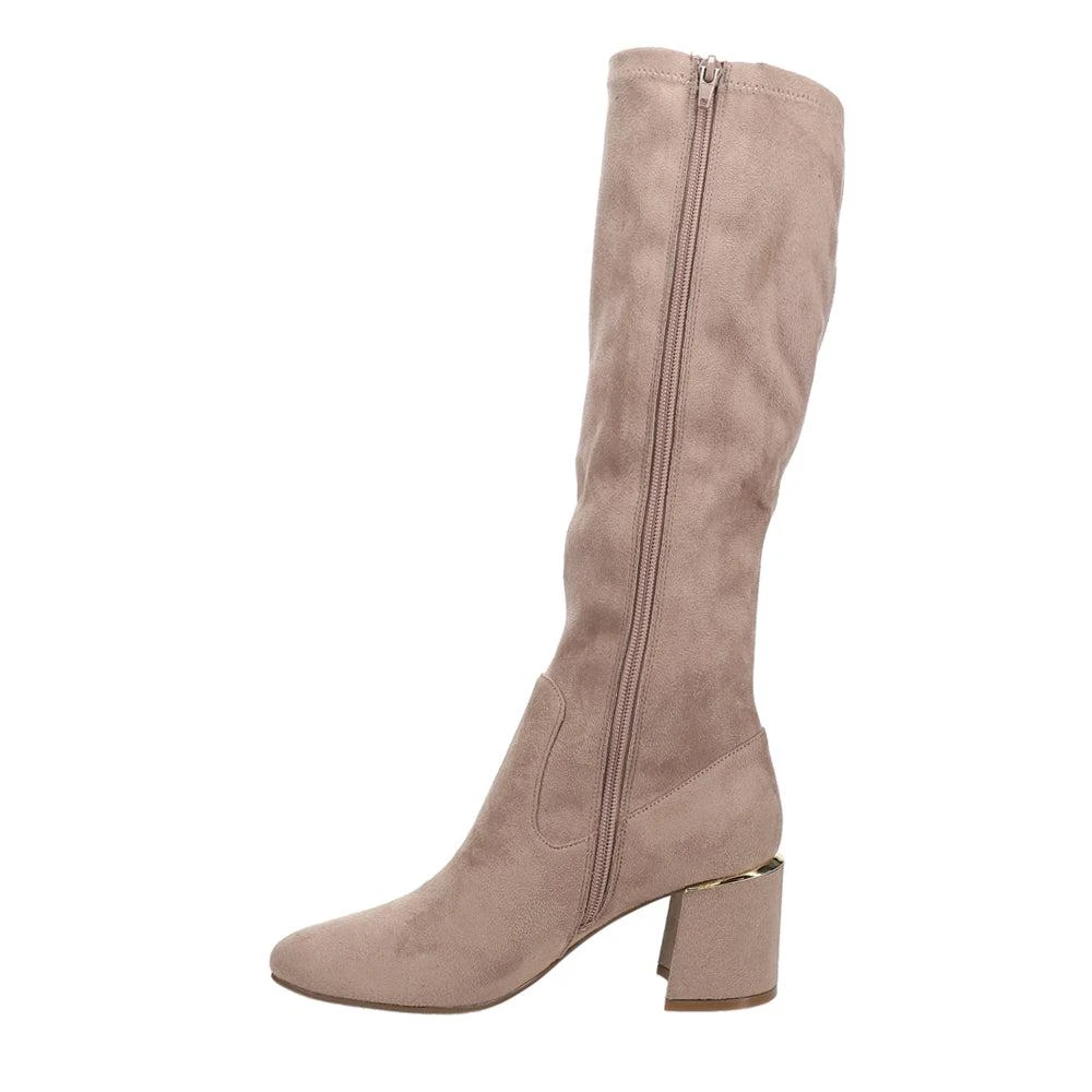 Vaneli Ilona Tall Stretch Suede Square Toe Boots 3