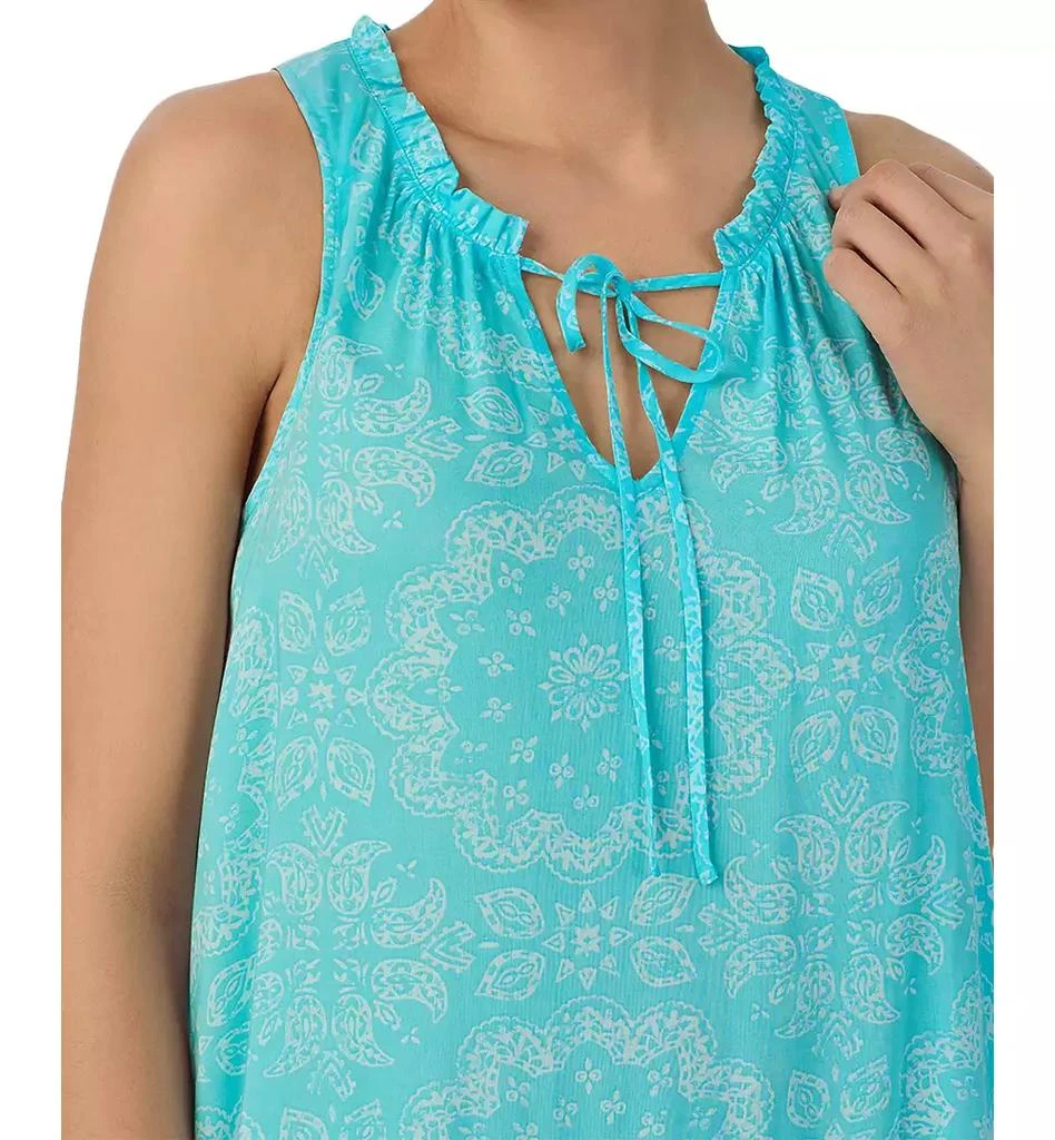 Ellen Tracy Women's Sleeveless Tie-Neck Chemise 4