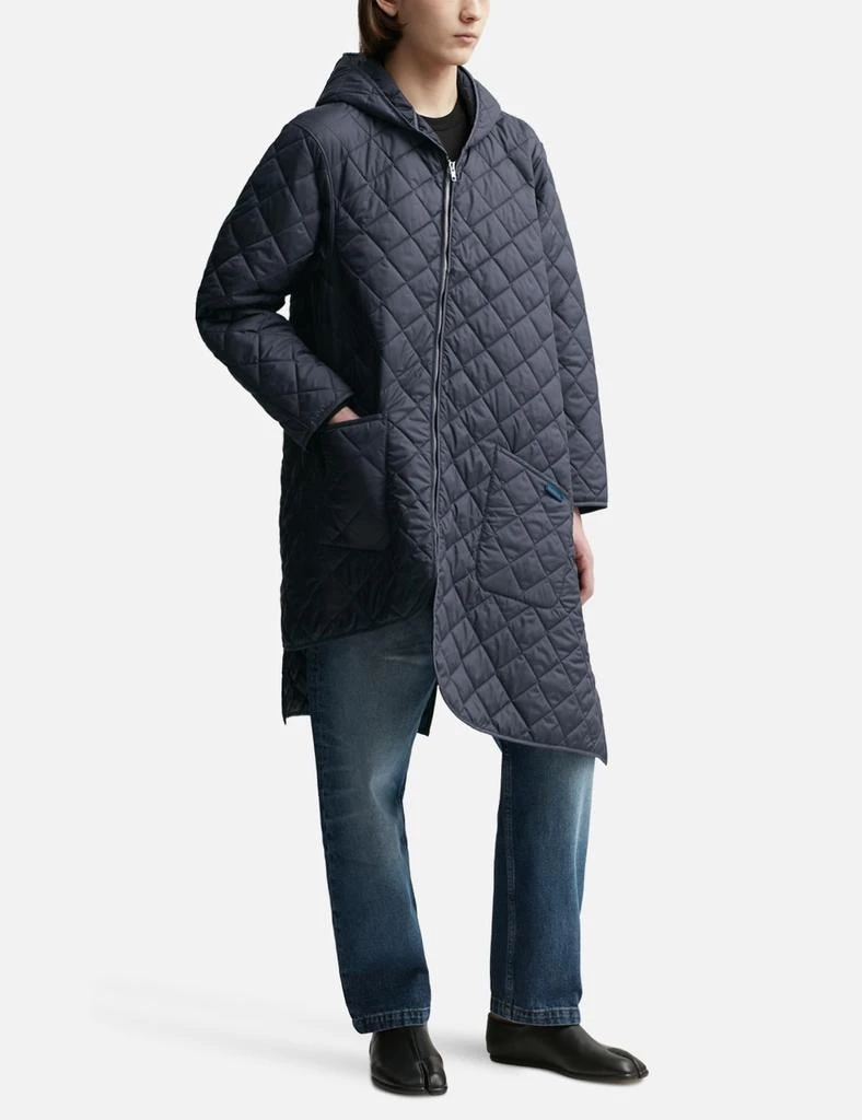 CDG SHIRT CDG Shirt X Lavenham Quilted Jacket with Hood 5