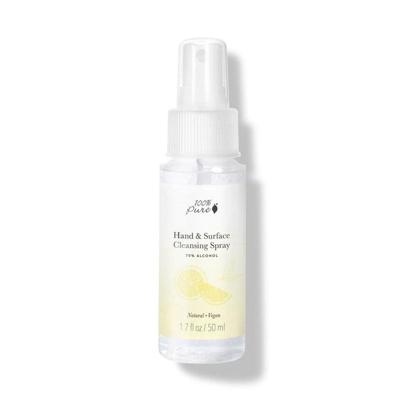 100% PURE Hand & Surface Cleansing Spray 1