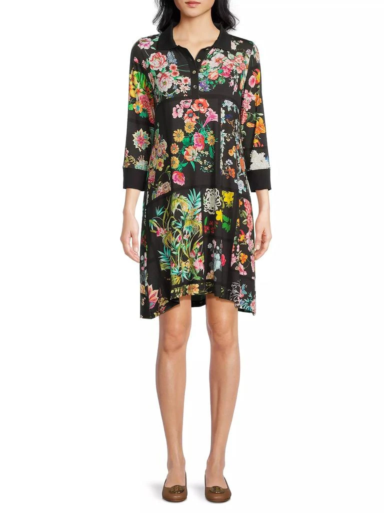 Johnny Was The Janie Favorite Polo Tunic Dress 3