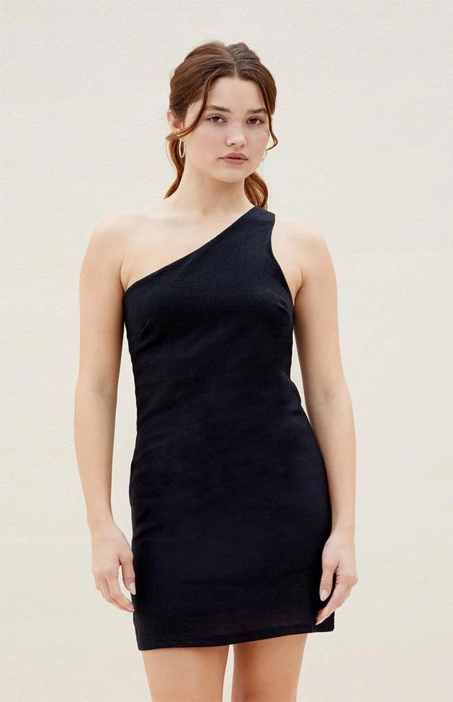 Beverly and Beck One Shoulder Mini Dress 2