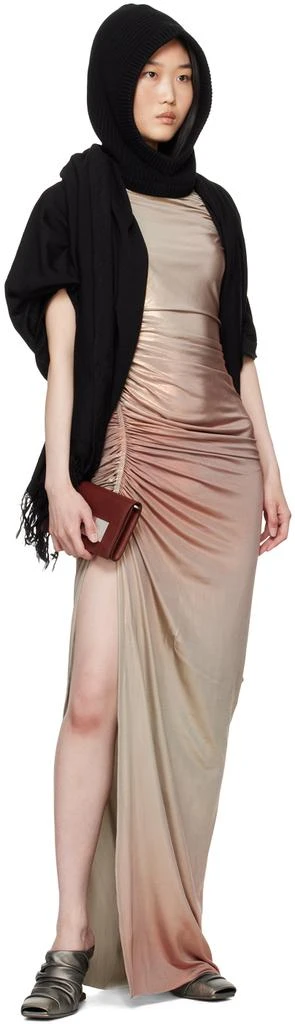 Rick Owens Gold Lido Svita Maxi Dress 4