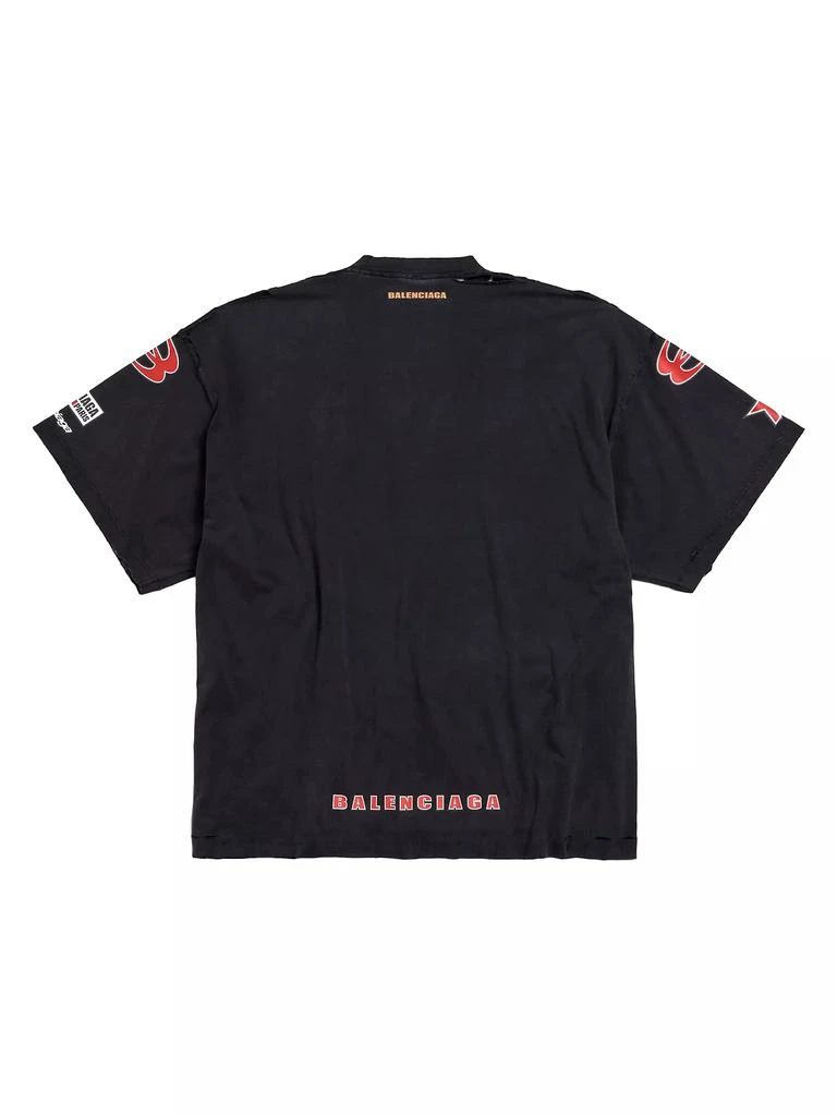 Balenciaga Sponsor Logos Oversized T-Shirt 2
