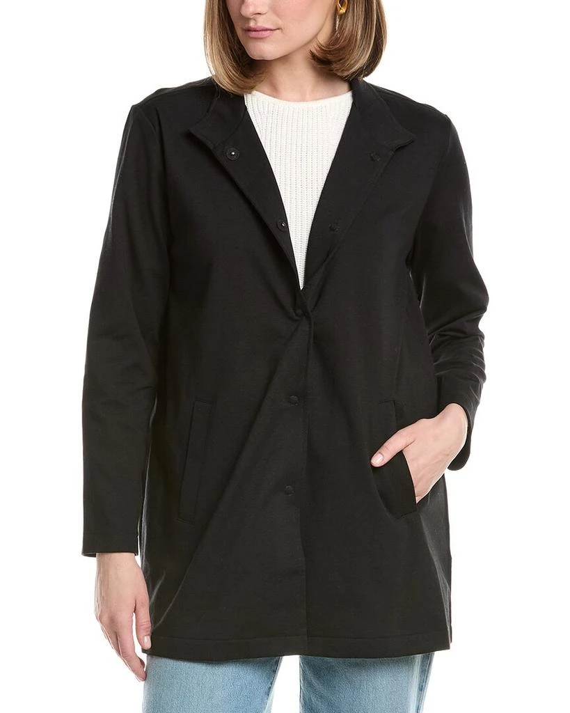 Eileen Fisher EILEEN FISHER Stand Collar Jacket