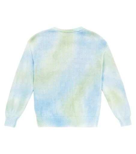 AMIRI Logo tie-dye wool sweater 4