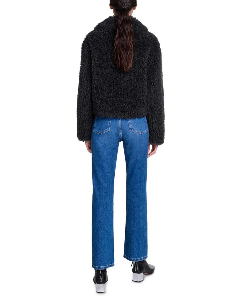 Maje Gabynette Faux Fur Coat 3