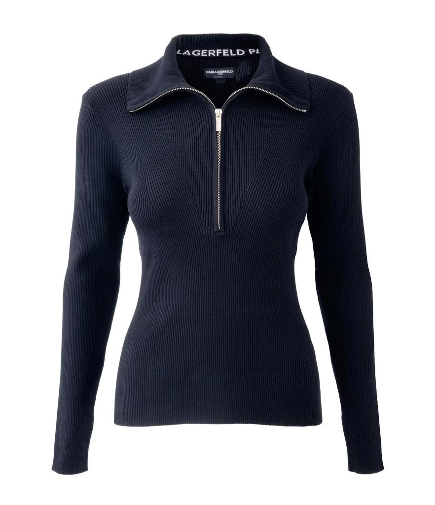 Karl Lagerfeld Paris HALF ZIP SWEATER 2