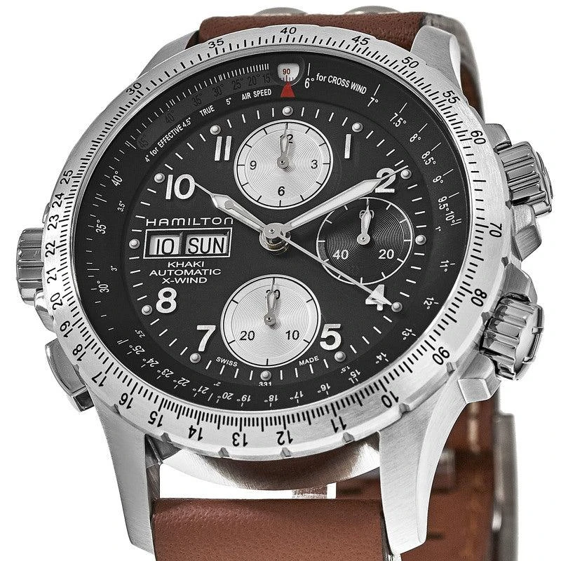 Hamilton Khaki Aviation X-Wind Auto Chrono Men's Watch H77616533 2