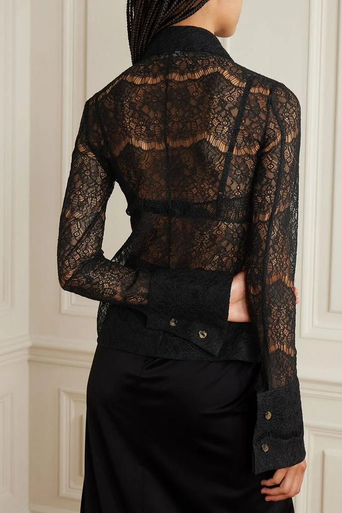 A.W.A.K.E. Mode Lace and silk shirt 3