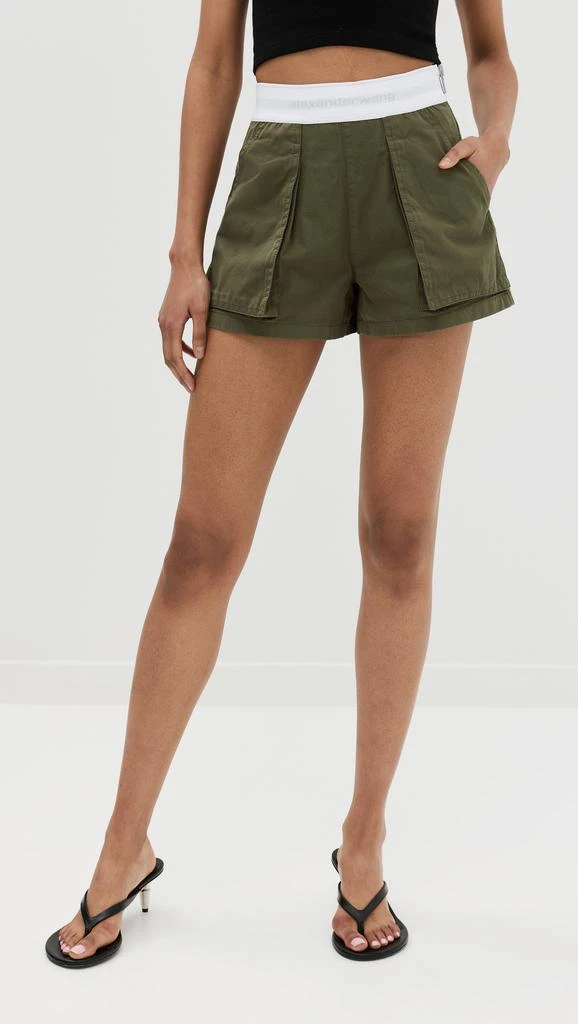 Alexander Wang High Waisted Cargo Rave Shorts 6