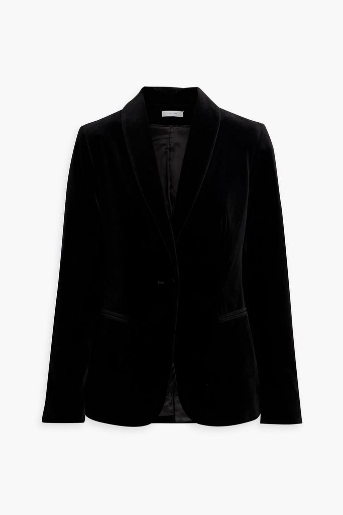 IRIS & INK Kate cotton-blend velvet blazer