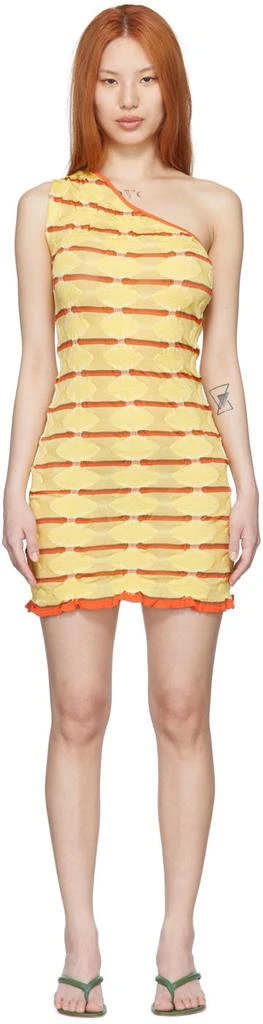 Gimaguas SSENSE Exclusive Yellow Mini Dress 1