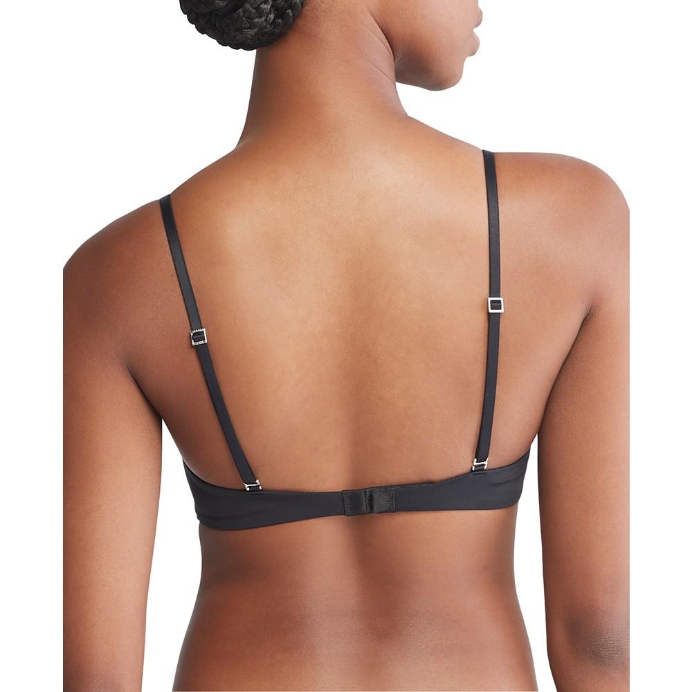 Calvin Klein Women's Sculpt Lace Unlined Triangle Bralette QF7540