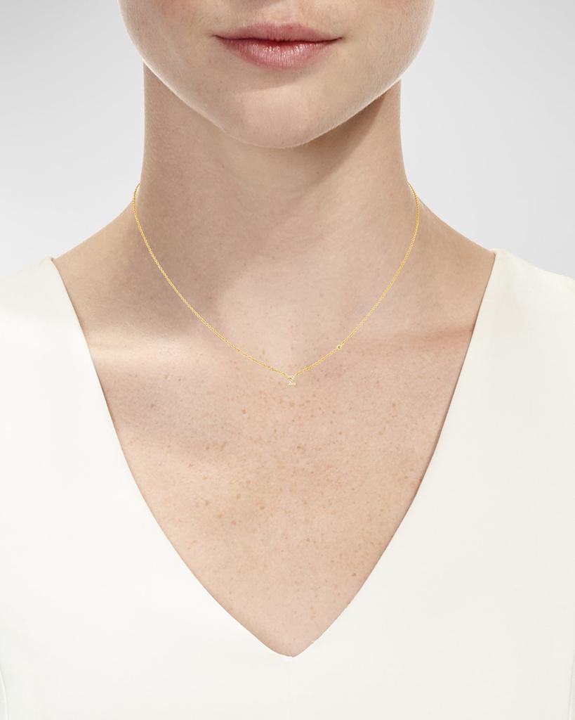 Tai Cubic Zirconia Initial Necklace