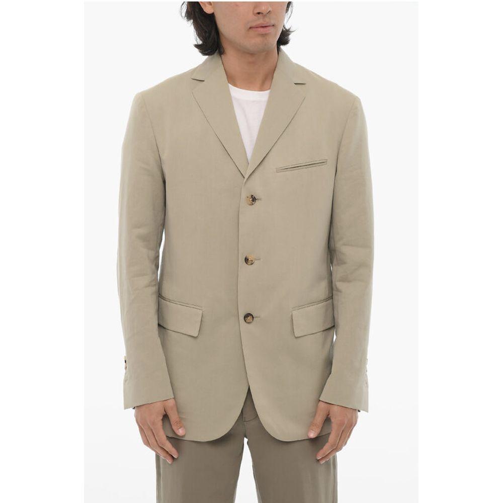 Corneliani Center Vent Notch Lapel CIRCLE 3-Button Men's Blazer