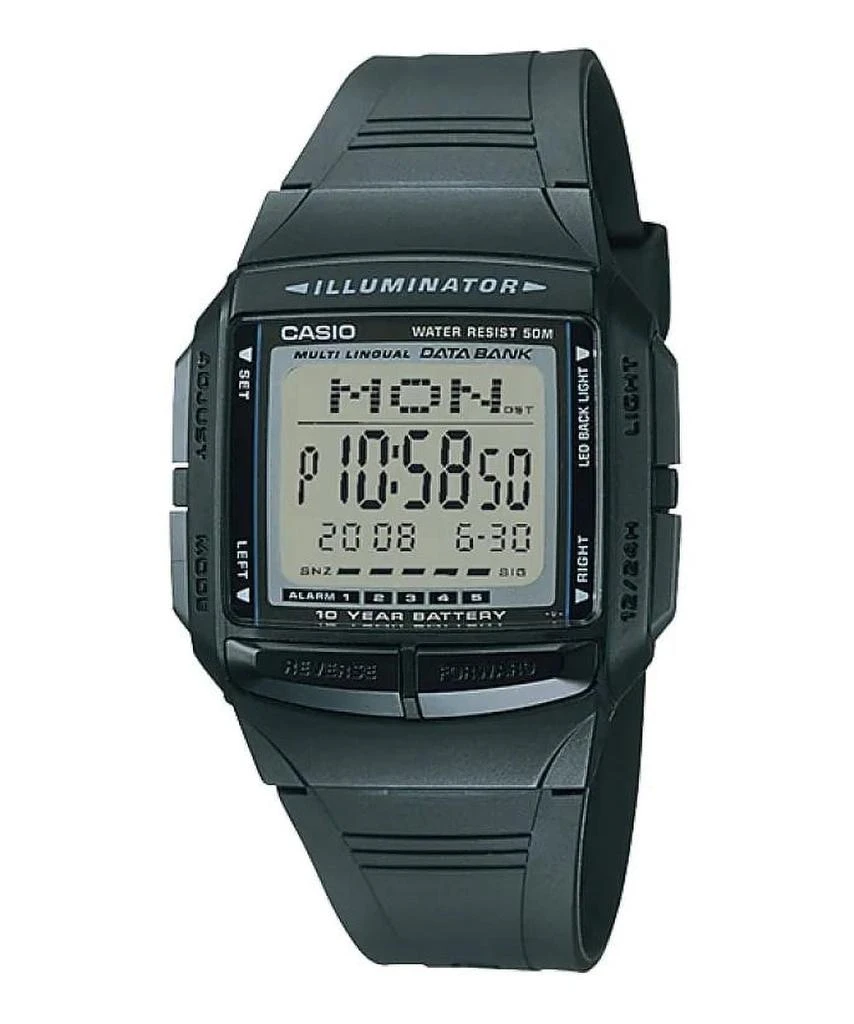 Casio Vintage Quartz Databank Mens Watch 2