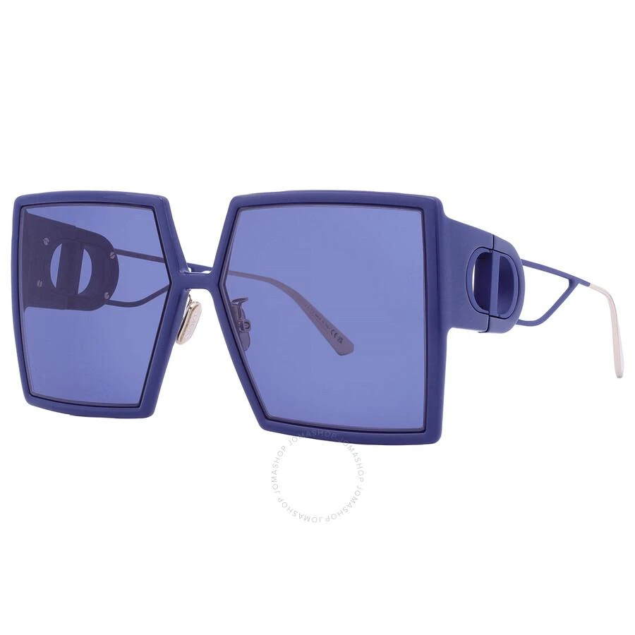 Dior 30MONTAIGNE SU Blue Square Ladies Sunglasses CD40030U 30B0 58 3