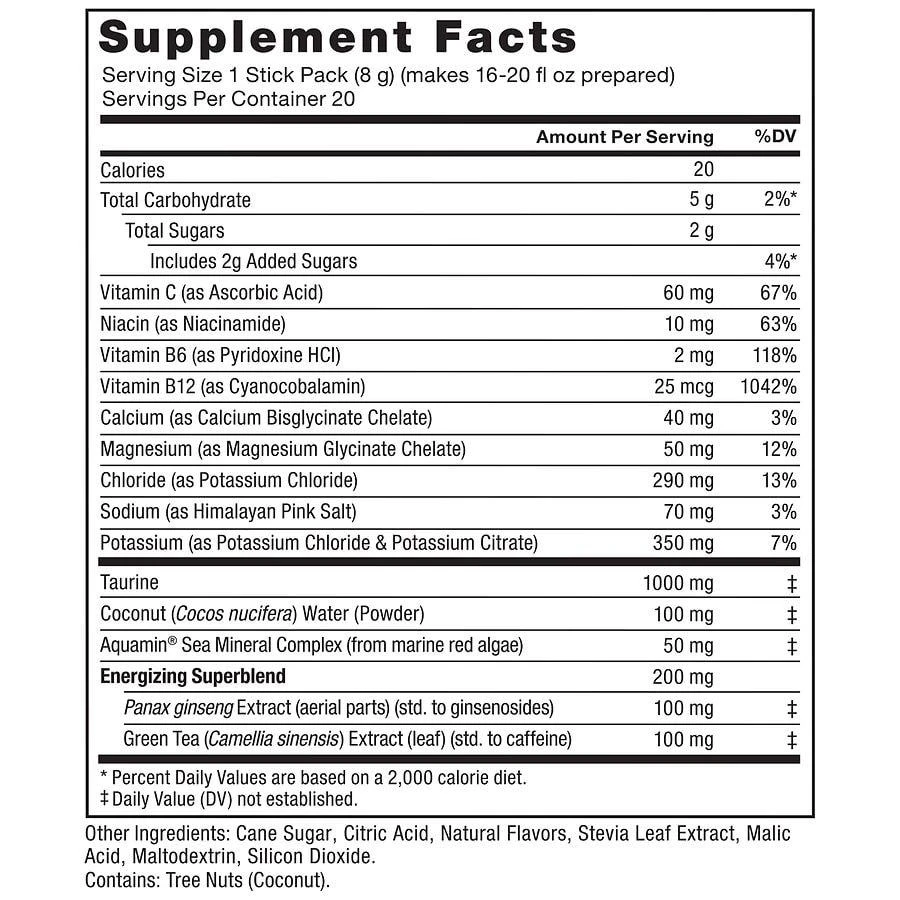 Force Factor Energy, Rapid Electrolyte Drink Mix Fruit Punch 4