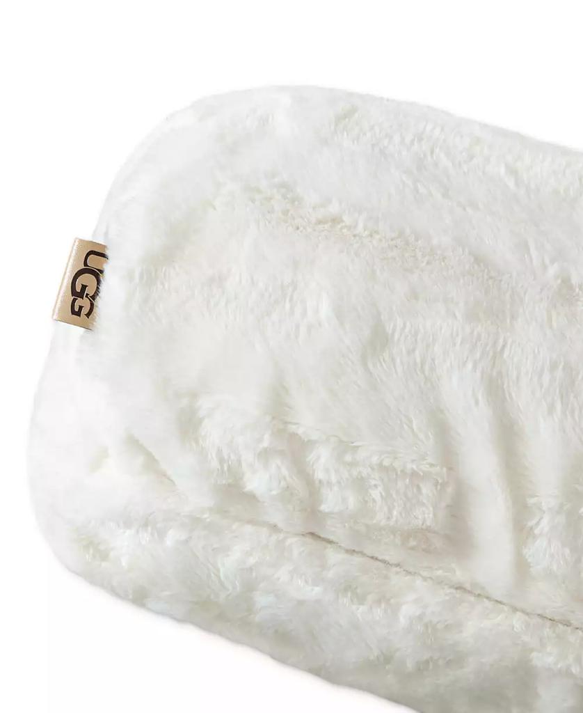 UGG Valor Carved Faux-Fur Decorative Pillow, 8" x 26"