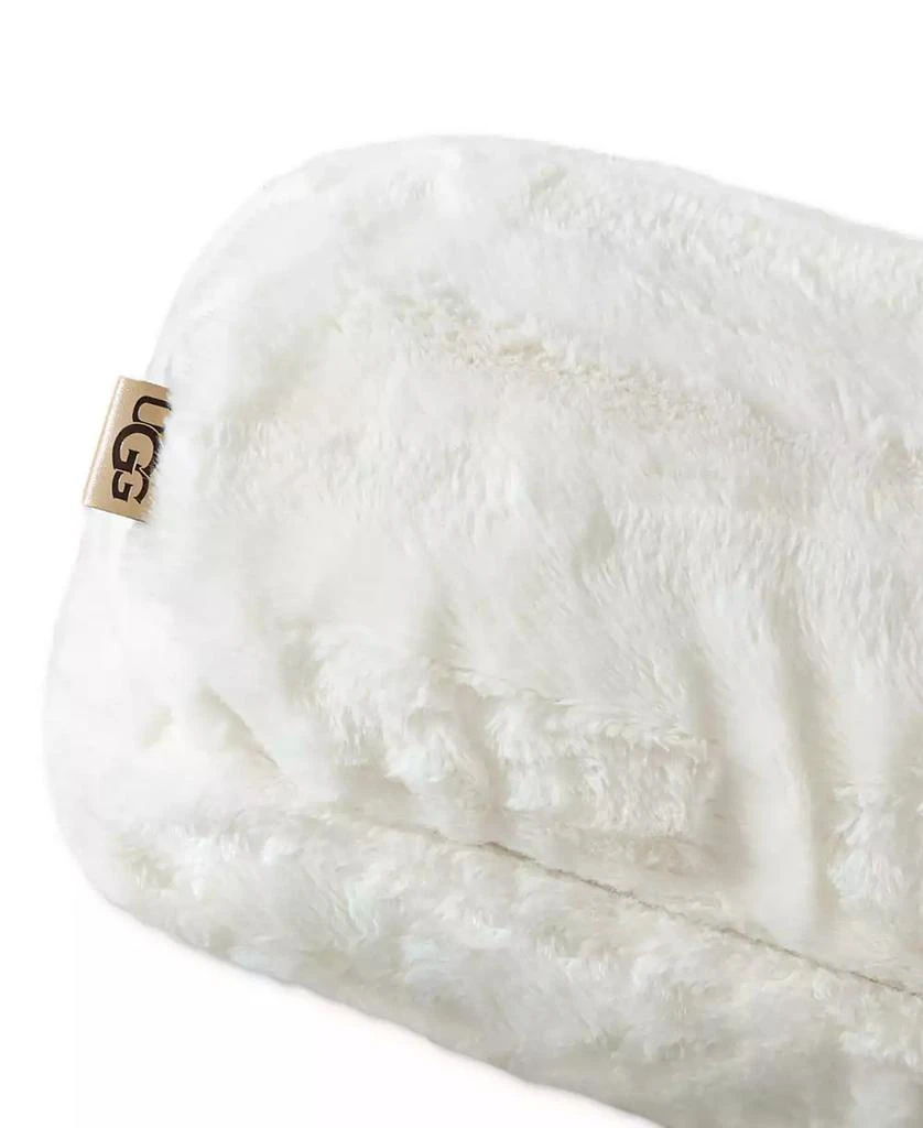 UGG Valor Carved Faux-Fur Decorative Pillow, 8" x 26" 2