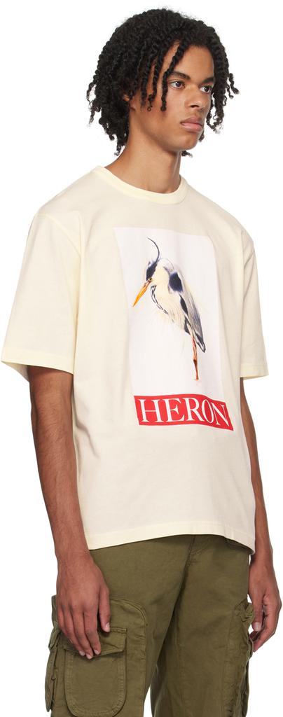 Heron Preston Off-White Heron Bird Painted T-Shirt