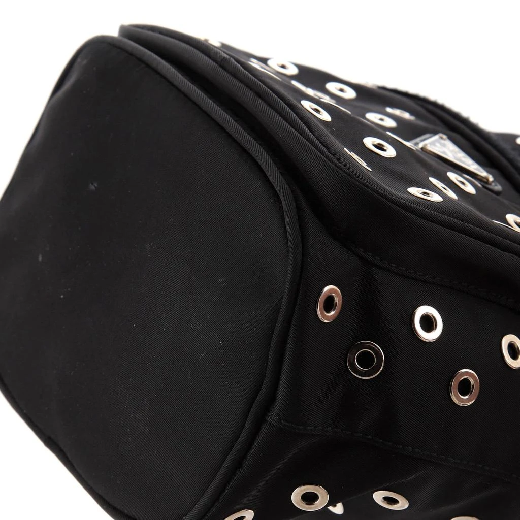 Prada Grommet Drawstring Bucket Bag Tessuto Medium 6