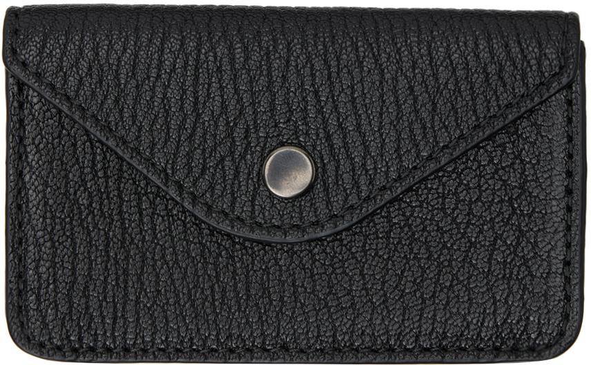 LEMAIRE Black Enveloppe Coin Wallet