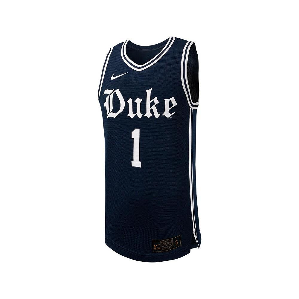 Nike Men's #1 Black Duke Blue Devils Replica Basketball Jersey