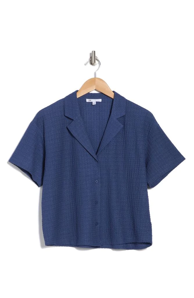 DR2 by Daniel Rainn Short Sleeve Knit Button-Up Shirt 3